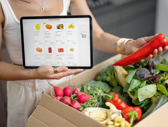Digital groceries: driving customer loyalty